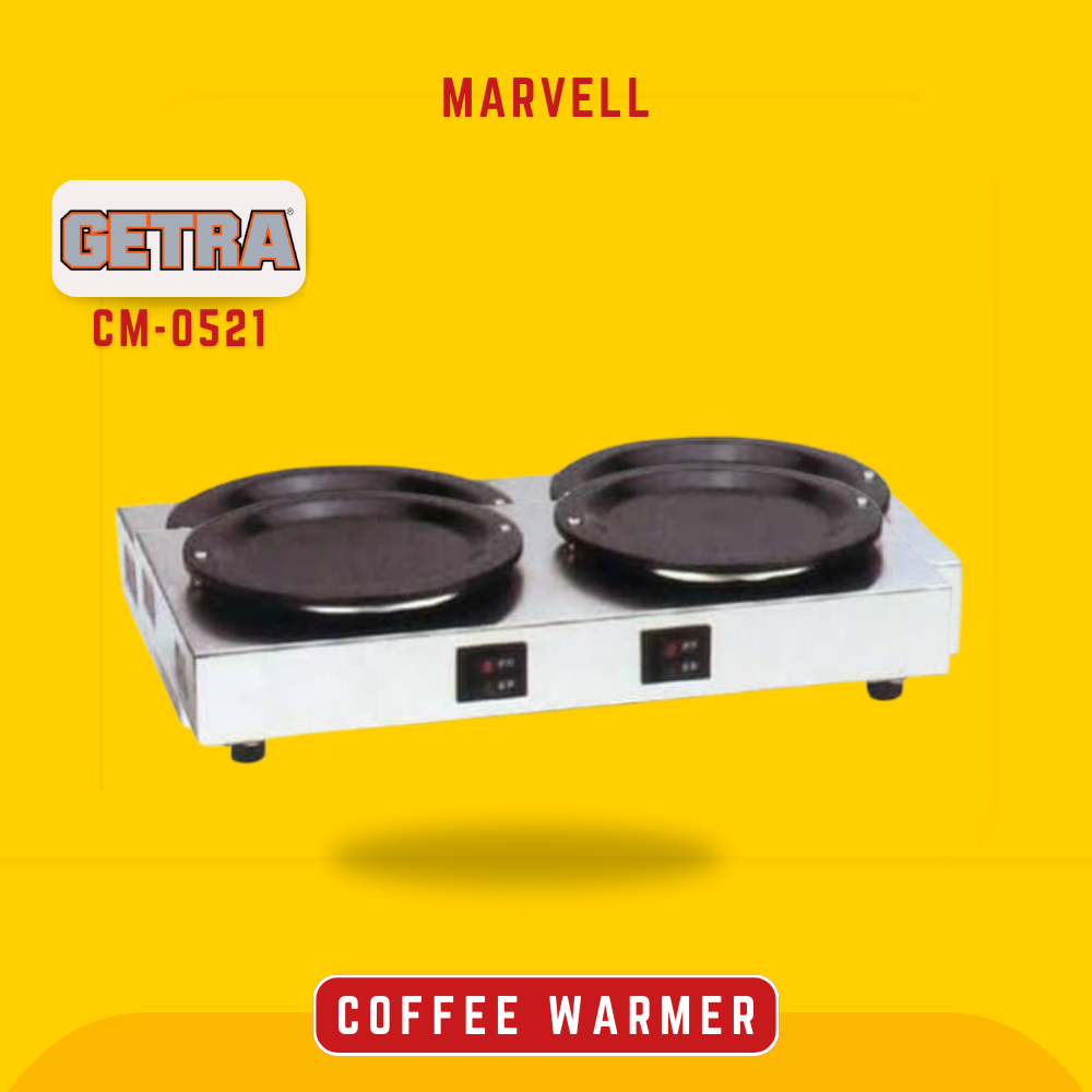 Jual COFFEE WARMER GETRA CM 0521 CM0521 PEMANAS KOPI DAN TEH GARANSI