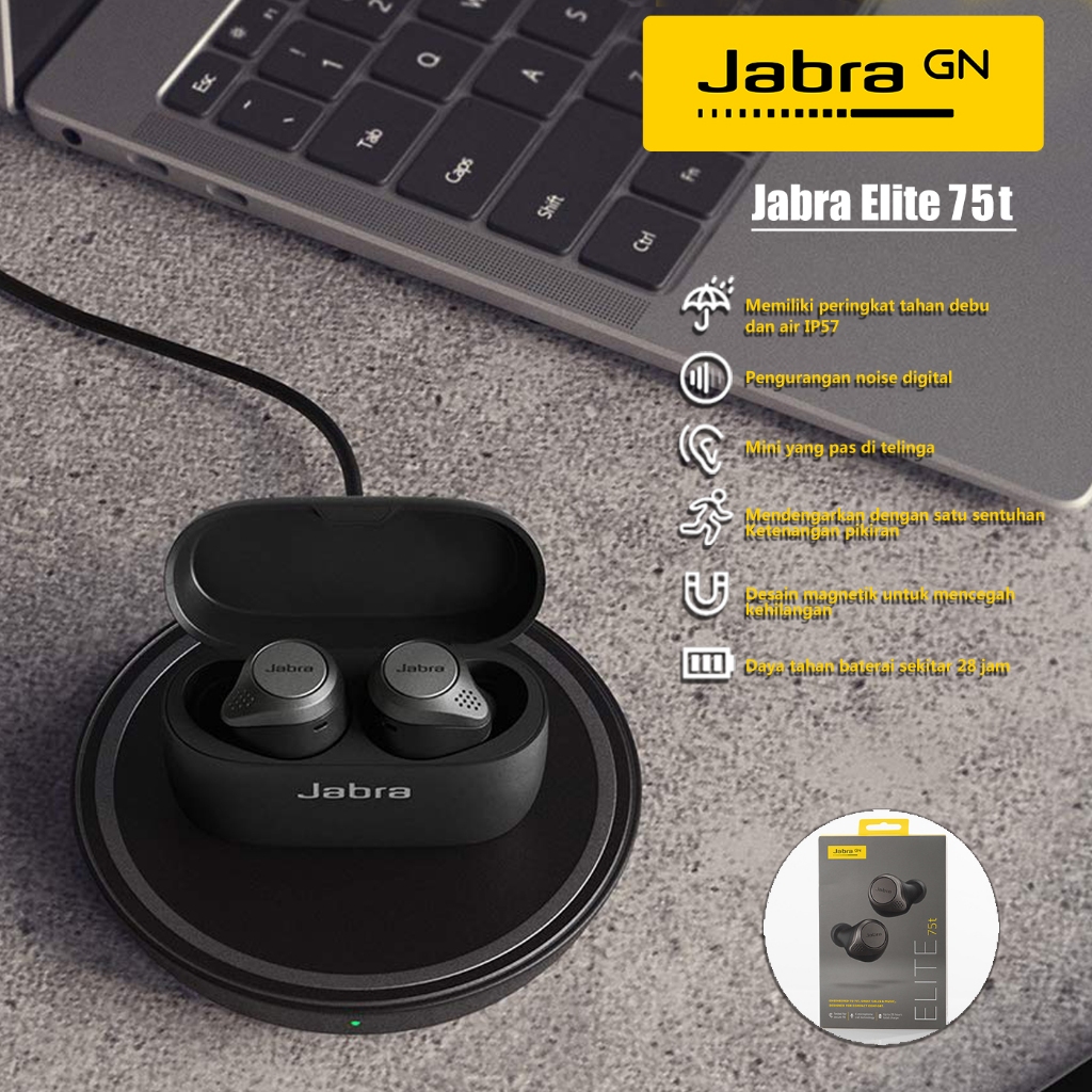 Jabra elite 75t harga hot sale