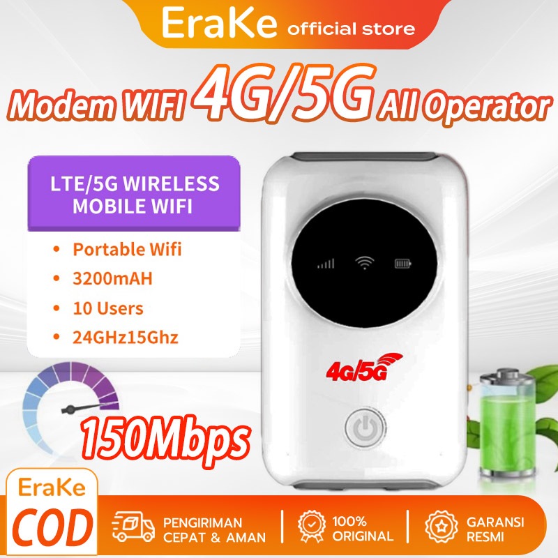 Jual H808+ Modem Wifi 4G All Operator Sim Card wifi Portable 5G All