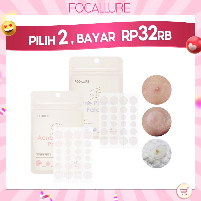 Jual Focallure Spot Patch Skincare Acne Treatment Day Night Long