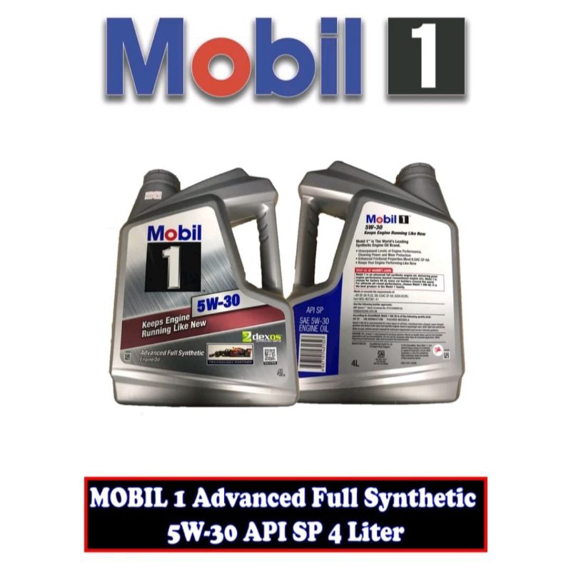 Jual Mobil 1 Triple Action Power 5w30 4L ORIGINAL Shopee Indonesia