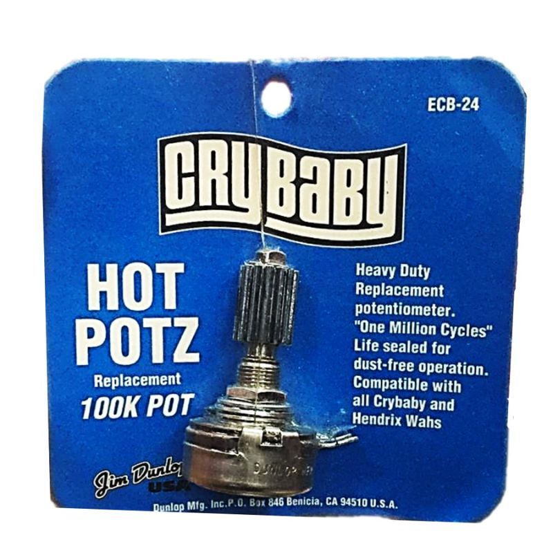 Jim Dunlop POT HOT-POTZ II 100K Cry Baby - Pièce Détachée Pour Pédale D'Effet