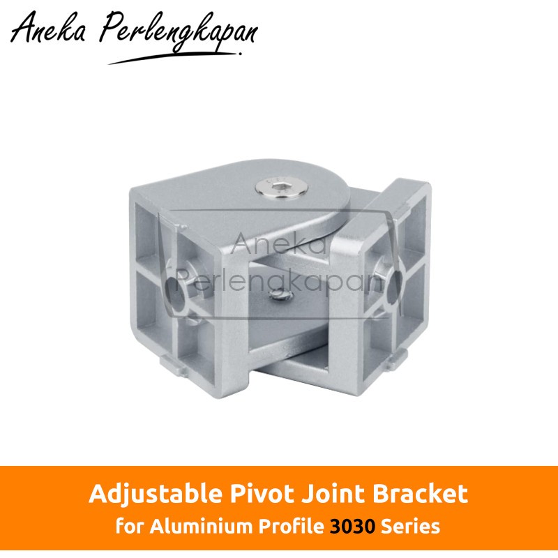 Jual Aluminium Profile Corner Bracket Pivot Joint 3030 Adjustable ...