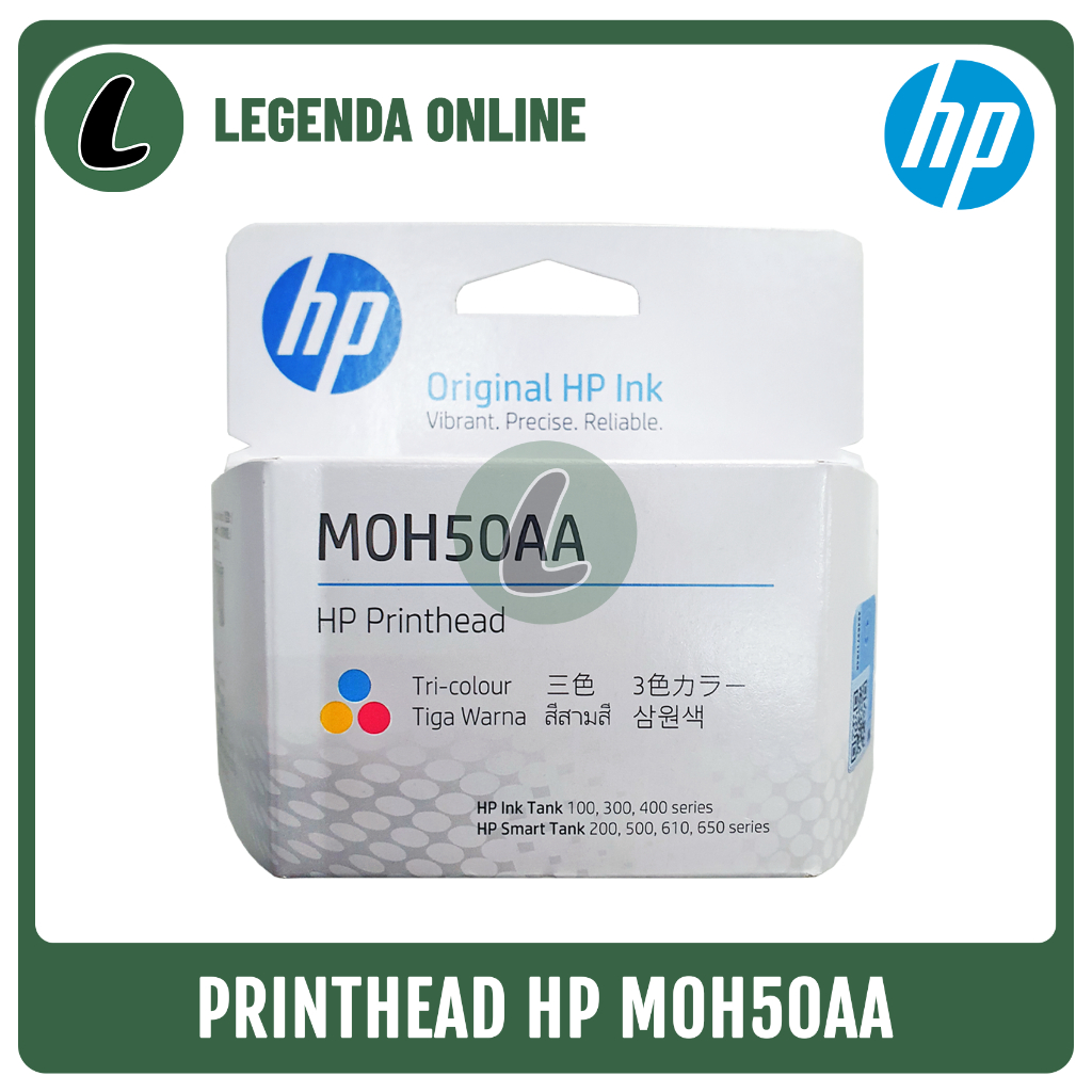 Jual Printhead Print Head HP Smart & Ink Tank M0H50AA Color Original ...