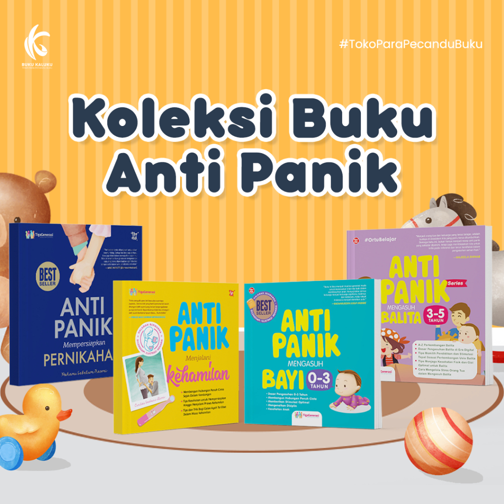 Jual Buku Series Anti Panik Mengasuh Bayi/KehamilanN/Pernikahan - Tiga ...