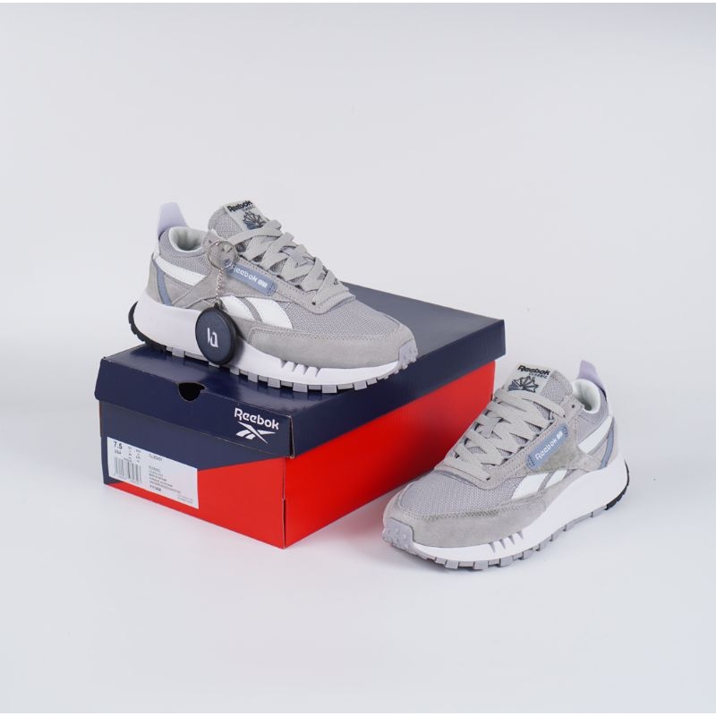 Jual Sepatu Reebok Classics Legacy Grey White Shopee Indonesia
