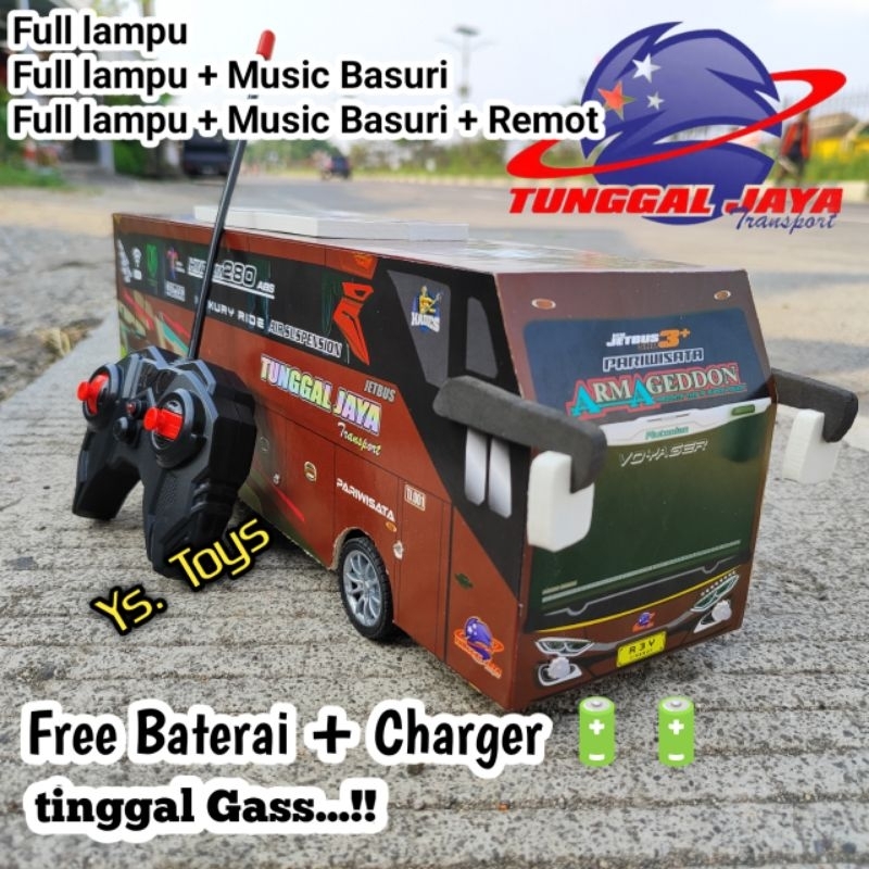 Jual ARMAGEDON BUS BASURI TELOLET REMOTE CONTROL | Shopee Indonesia