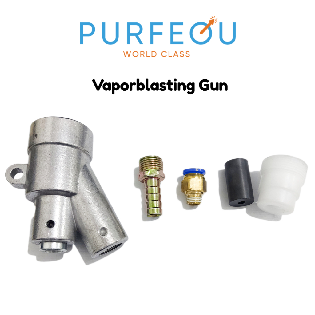 Jual PURFEQU Alat Vapor Blasting Gun/Sandblasting Gun + Nozzle Boron