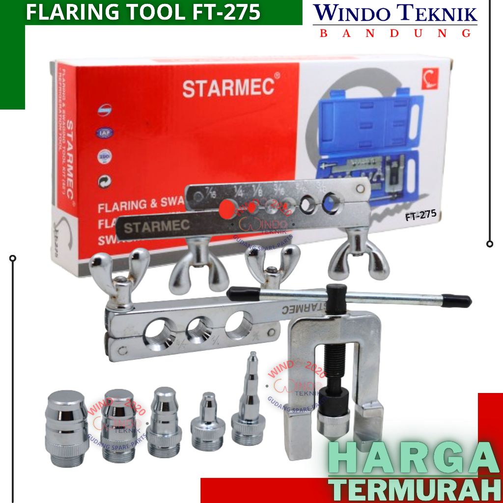 Jual FLARING SWAGING TOOL FLARING and SWAGING TOOL (45⁰) No.275L