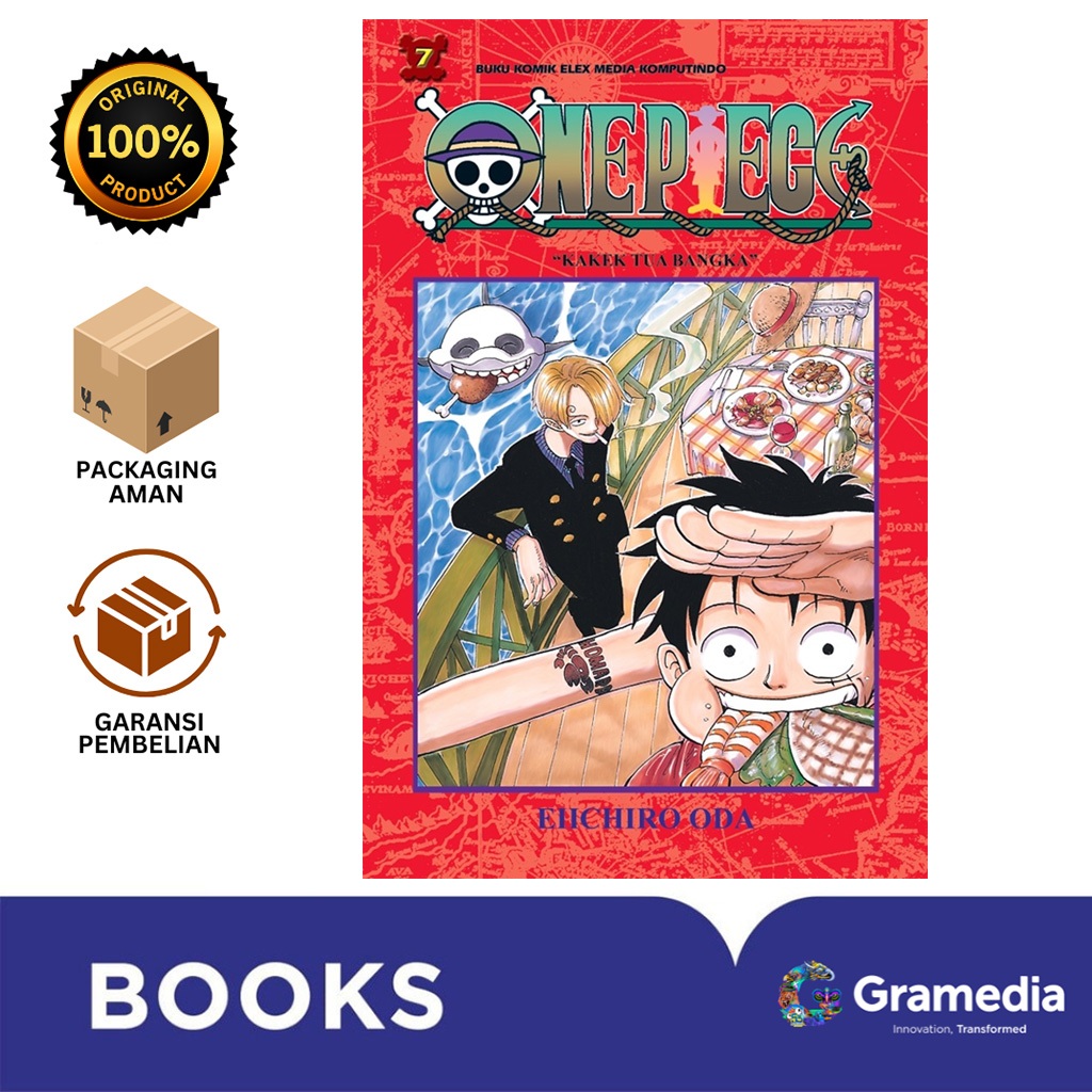 Jual Gramedia Bali One Piece 07 (2023) Shopee Indonesia
