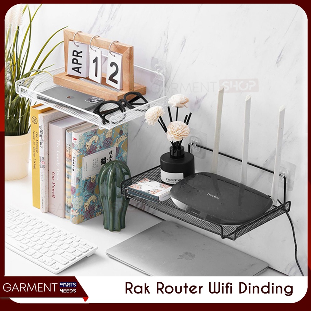 Jual Rak Wifi Dinding Bahan Besi Gantung Modem Tempat Router ...
