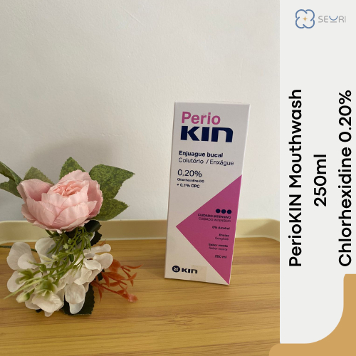 Jual PerioKIN MouthWash Chlorhexidine DG 0.20% 250ml | Shopee Indonesia