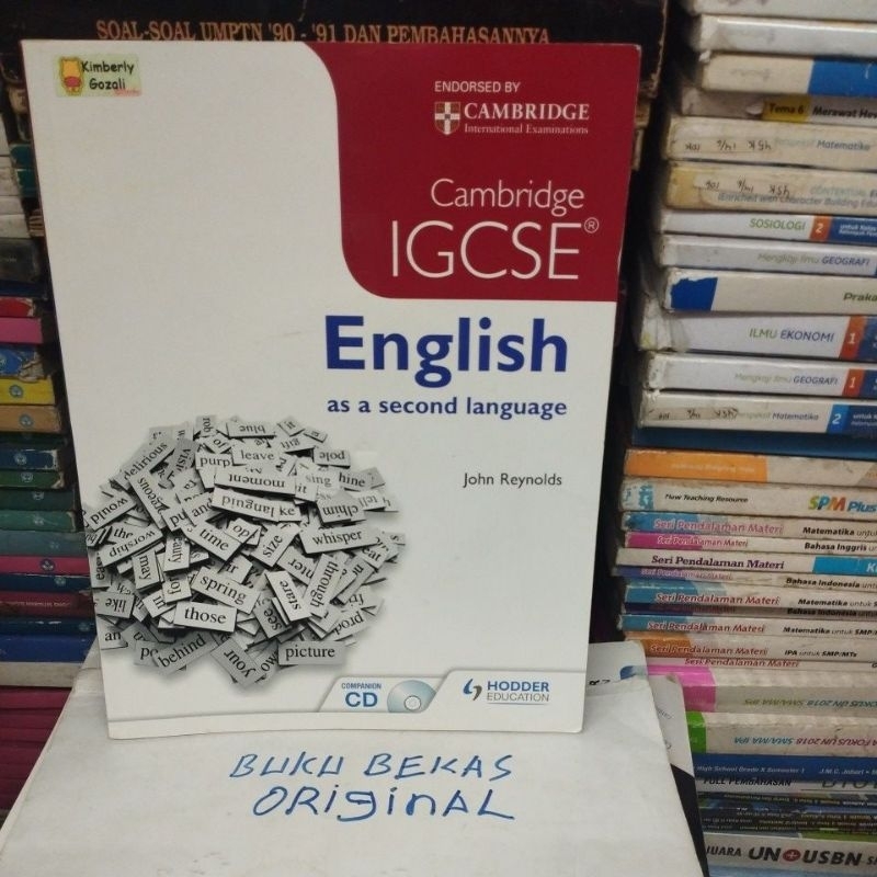 Jual Cambridge IGCSE English as a second language original bekas ...