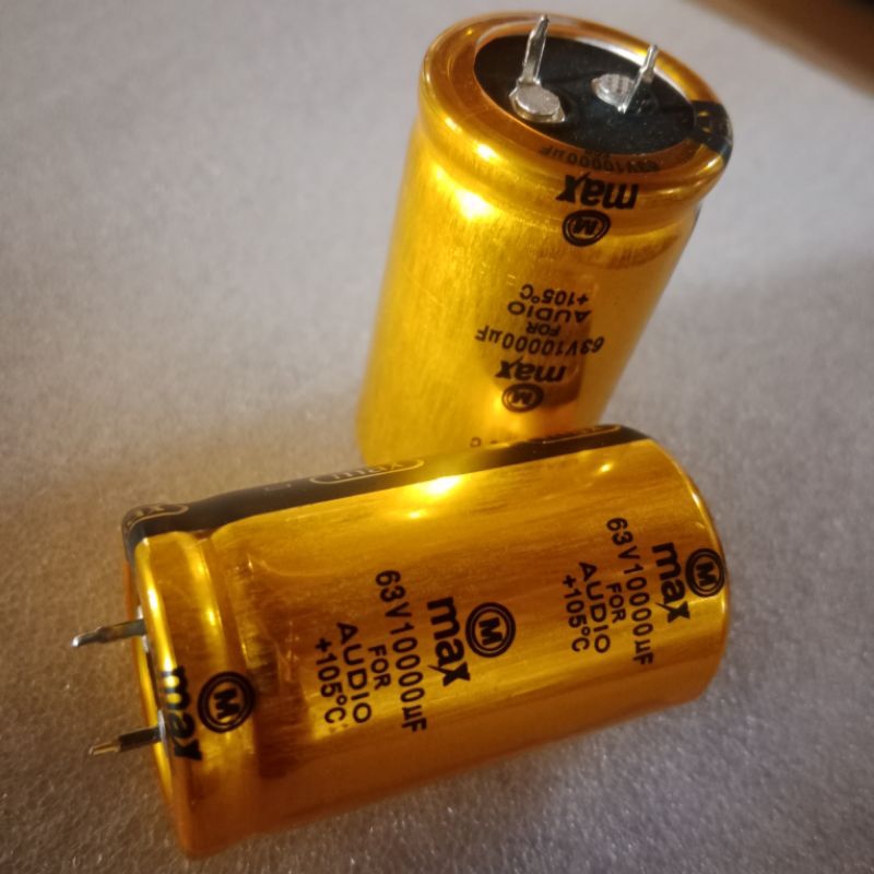 Jual ELKO 80VOLT 10000UF MAX ORIGINAL ISI FULL FOR AUDIO/CAPASITOR ELKO