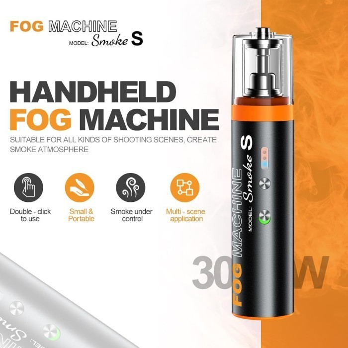 Machine à Fumée Portable LENSGO Avec Télécommande - Pour Photos, Fêtes, Halloween - Effets Brouillard Professionnels