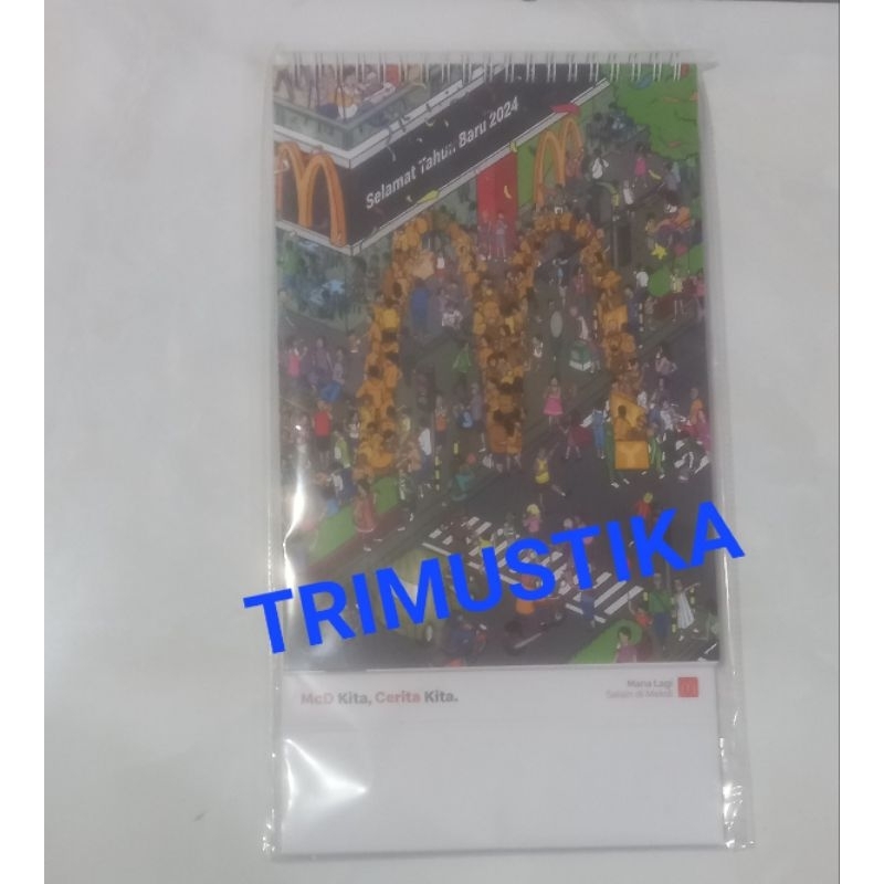 Jual Kalender Meja / Kalender Duduk McD | Shopee Indonesia