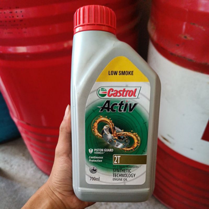 Jual Castrol Active T Low Smoke Motor Stroke Shopee Indonesia