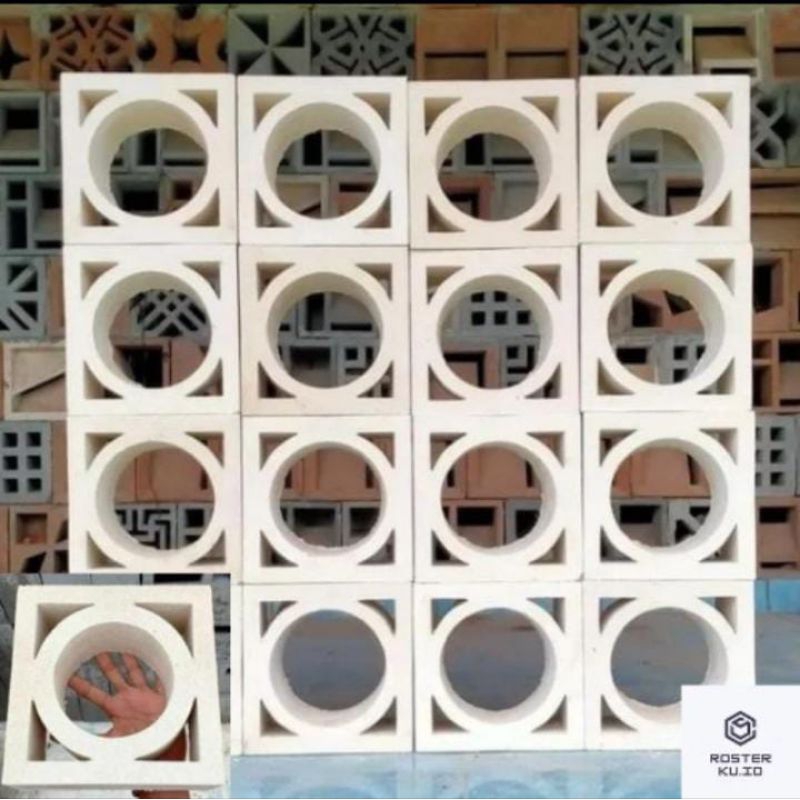 Jual Roster beton minimalis motif gorong gorong/roster | Shopee Indonesia