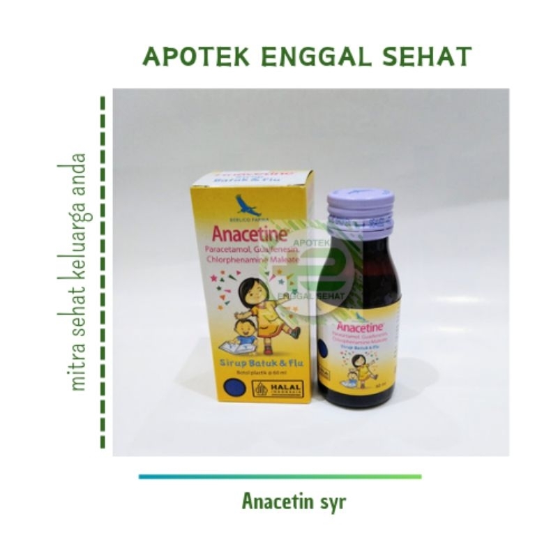 Jual Anacetin sirup panas batuk pilek | Shopee Indonesia