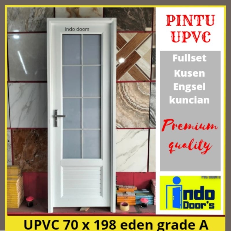 Jual Pintu Kamar Mandi UPVC Minimalis Moderen | Shopee Indonesia