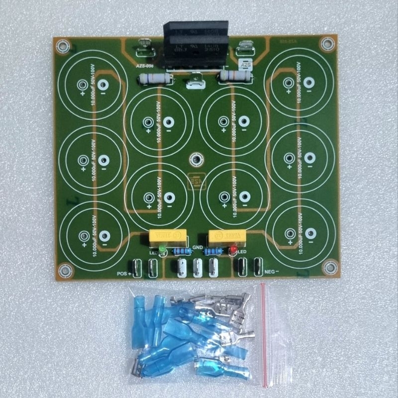 Jual PCB PSU 10 Elco Untuk Class AB Plus Komponen | Shopee Indonesia