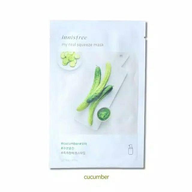 Jual LUCKYMALL Innisfree Sheet Mask My Real Squeeze Baca Disclaimer ...