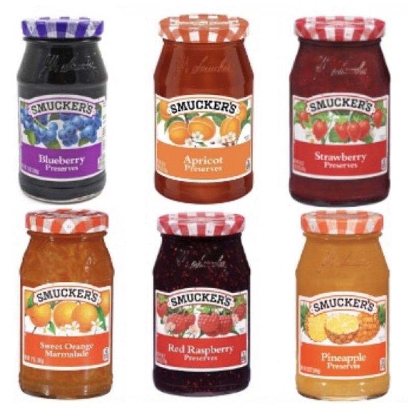 Jual SMUCKERS SELAI JAM BUAH USA 340GR (rijek label/ kemasan ...