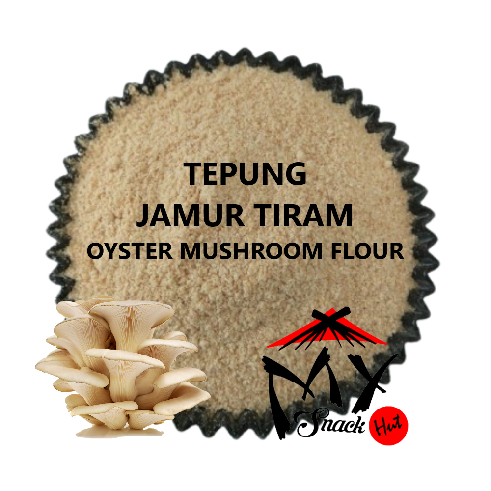 Jual TEPUNG JAMUR TIRAM 10GR BUBUK OYSTER MUSHROOM EXTRACT EKSTRAK