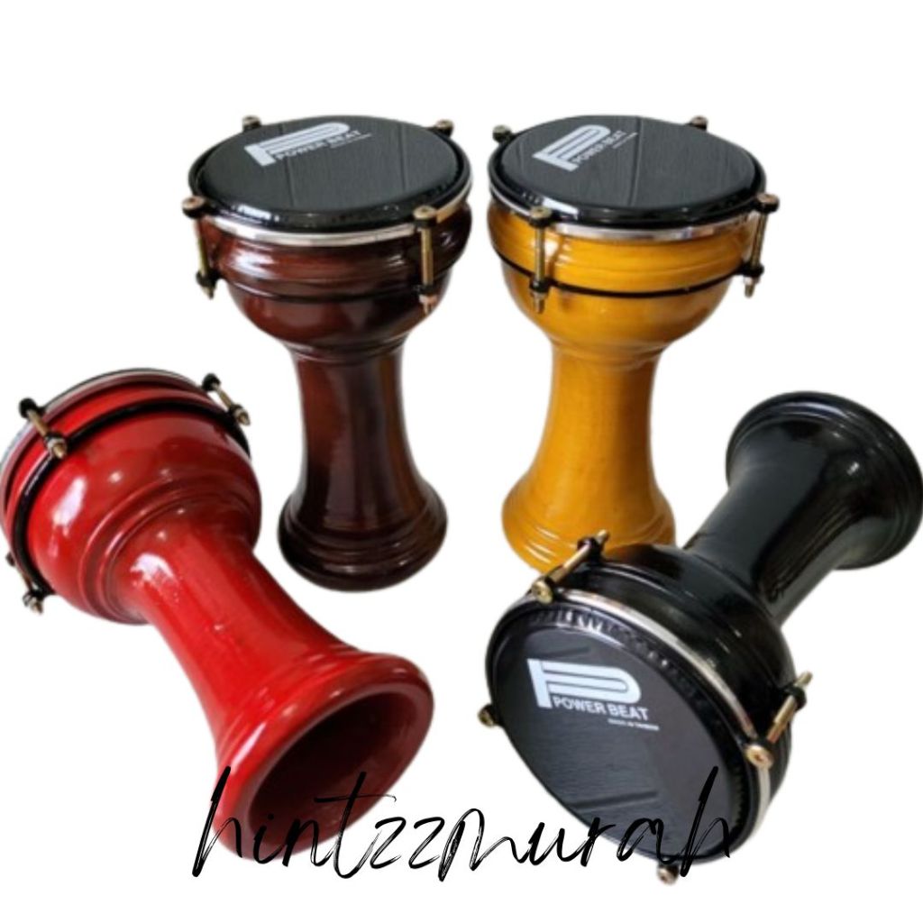 Jual Calti Darbuka 6 Inch Dumbuk Pinggang Hadroh Marawis Bahan Kayu ...