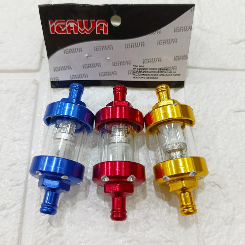 Jual Filter bensin kaca atau Saringan filter bensin kaca universal ...