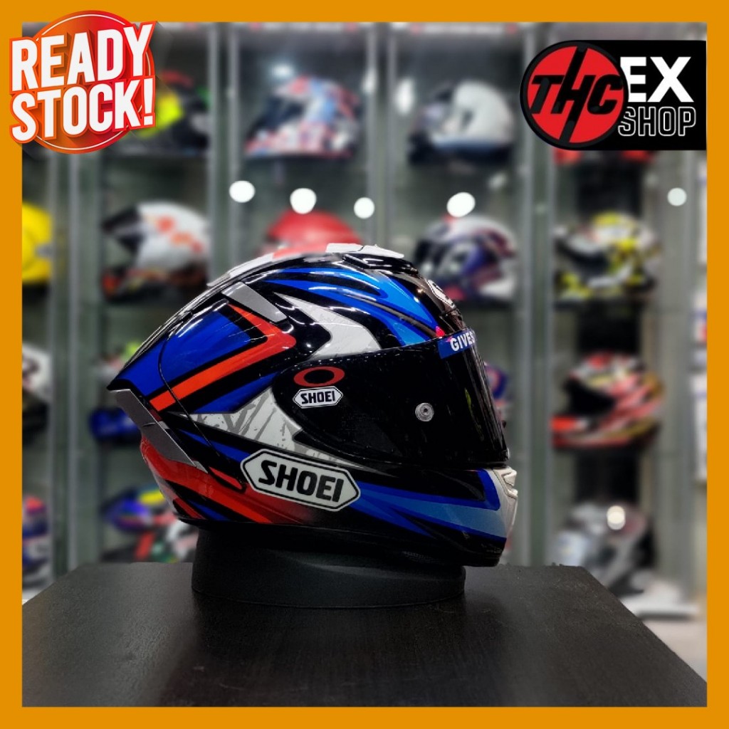 Jual helm hot sale shoei second