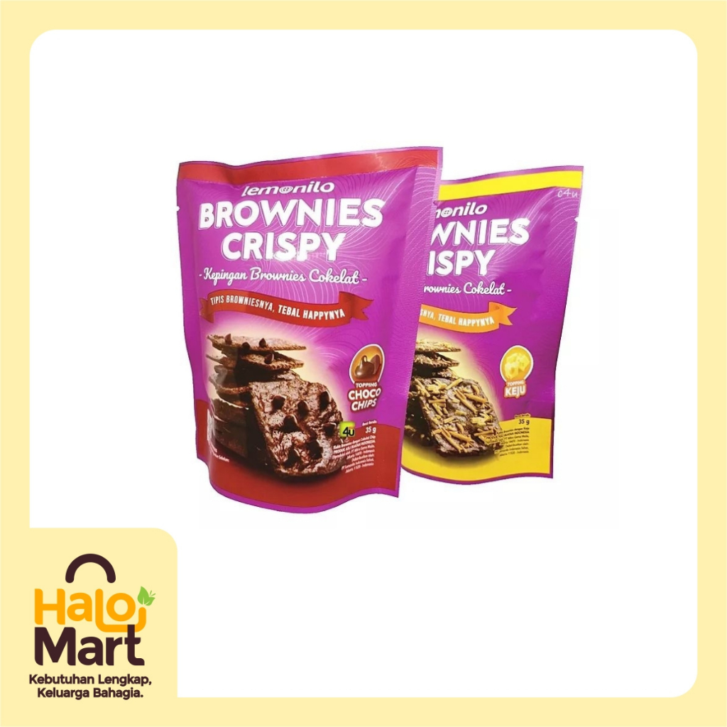 Jual LEMONILO BROWNIES CRISPY 35GR | Shopee Indonesia