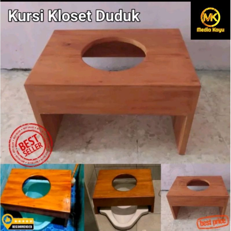 Jual Kursi Toilet Kursi Wc Duduk Lansia Kursi Jongkok Kayu Bangku