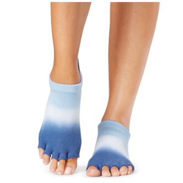 Jual PALACIADA ☘ | Toesox Grip Half Toe Low Rise Deepwater Ombre Stripe ...