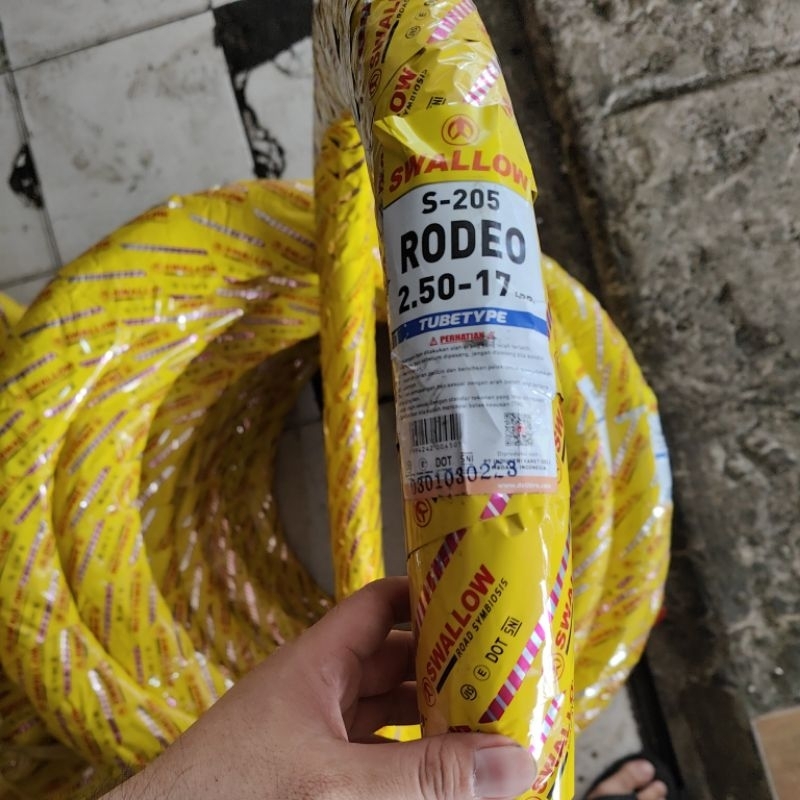 Jual ban luar swallow 250 x 17 rodeo S-205 (bukan tubeless) | Shopee ...