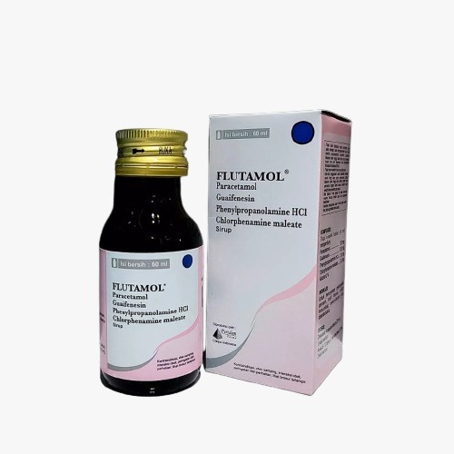 Jual FLUTAMOL SYRUP 60 ML Obat Demam Batuk Pilek Flu Sirup | Shopee