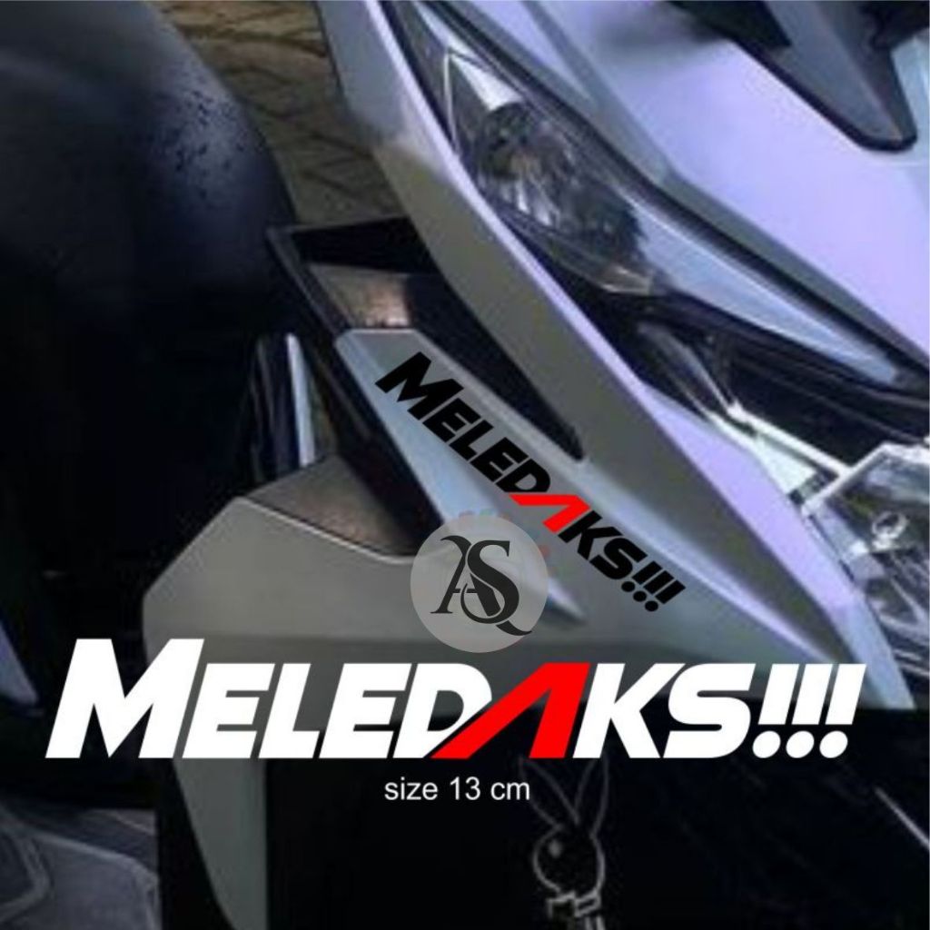 Jual Sticker meledaks cutting sticker meledak viral | Shopee Indonesia