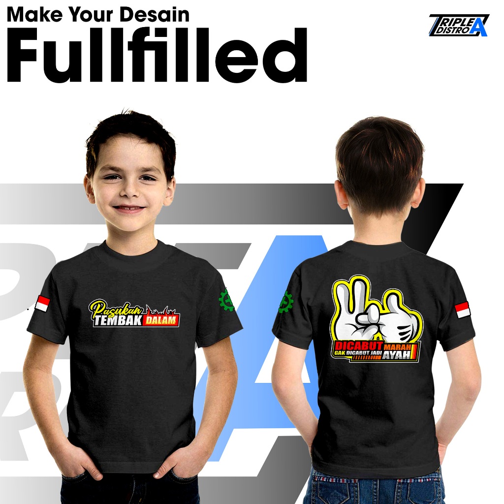 Jual Kaos Anak Driver Muda Pasukan Tembak Dalam Dicabut Marah Gak ...