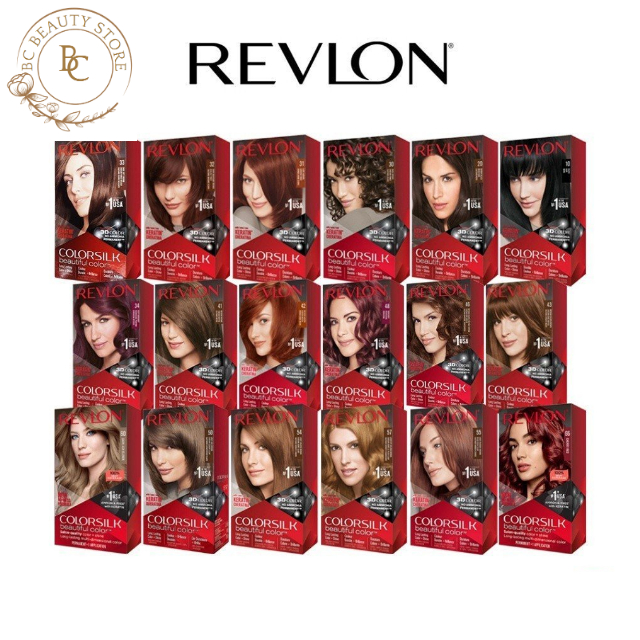 Jual REVLON COLORSILK HAIR COLOR CAT RAMBUT PEWARNA RAMBUT HAIR DYE ...