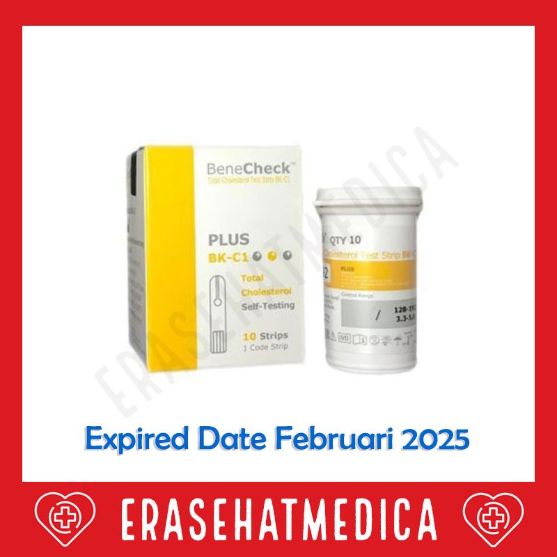 Jual BeneCheck Plus Test Strip Cholesterol (Kolesterol) | Shopee Indonesia