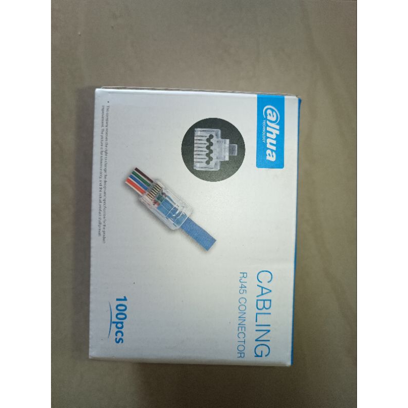 Jual Dahua Rj45 Cat6 UTP 100 biji Ez Anti Gagal Tembus | Shopee Indonesia