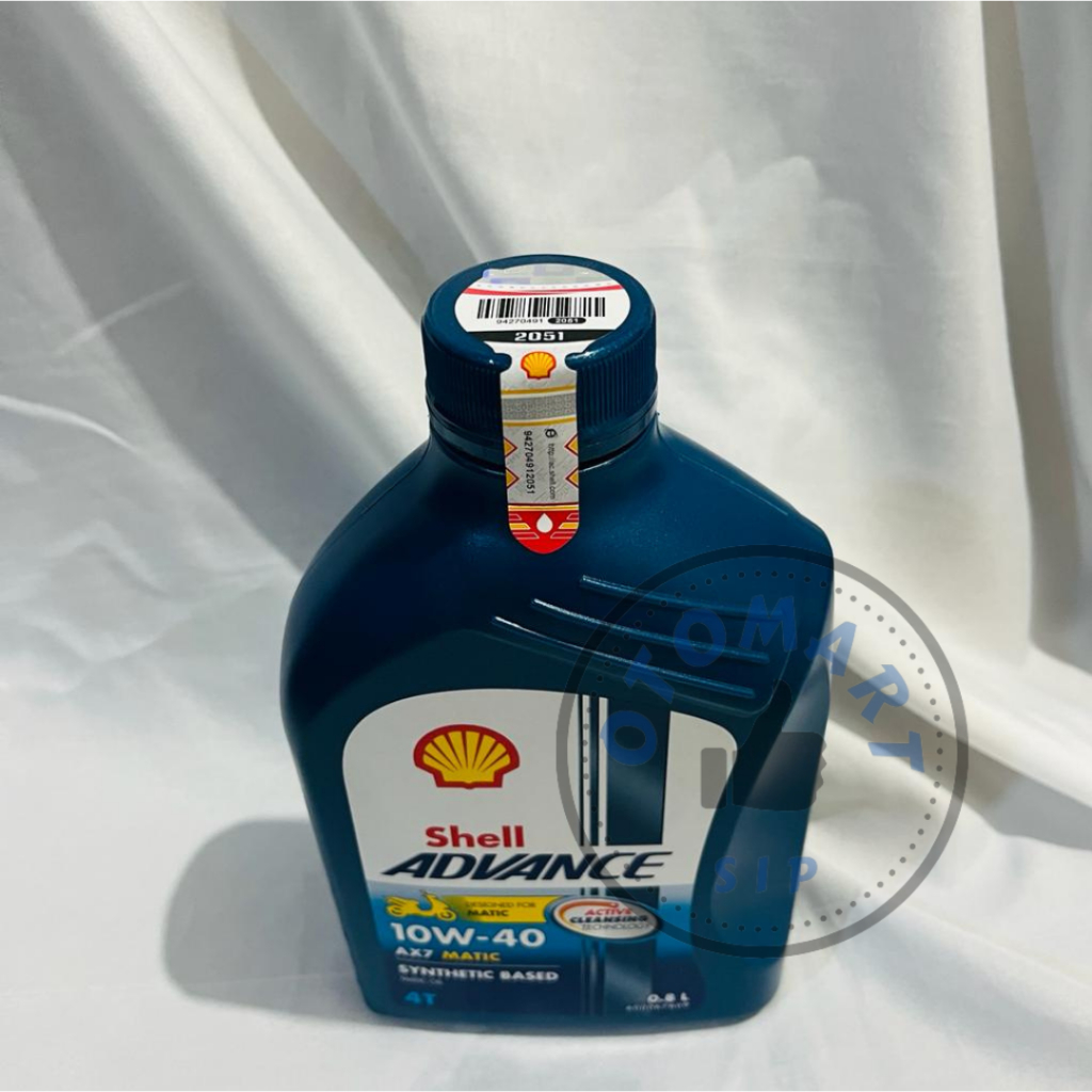Jual Shell Advance AX 7 Matic 10W40 800 ML Oli Motor Matic | Shopee ...