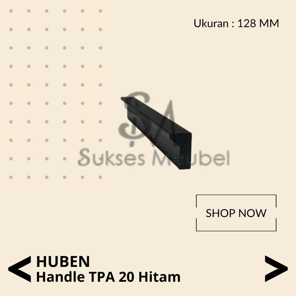 Jual Tpa Hitam Huben Tarikan Laci Lemari Handle Huben Mm Shopee Indonesia