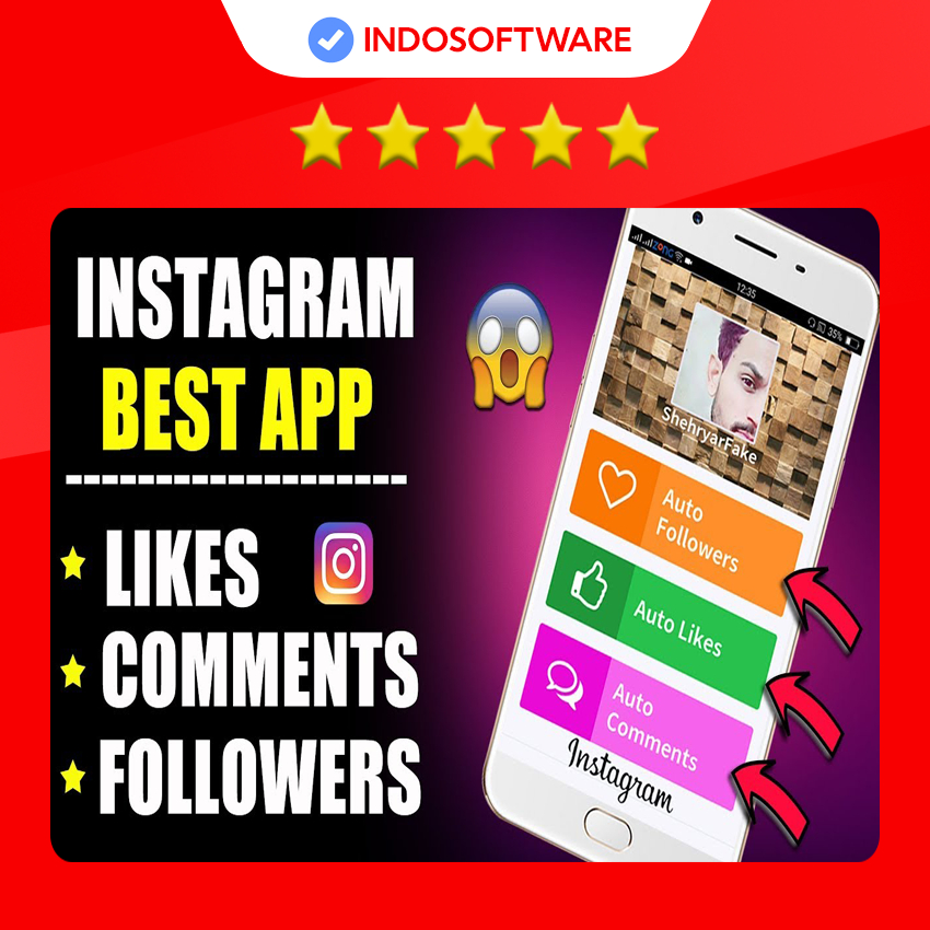 Jual SOFTWARE INSTAGRAM AUTO FOLLOWERS LIKES COMMENT VIEW UPDATE 2023