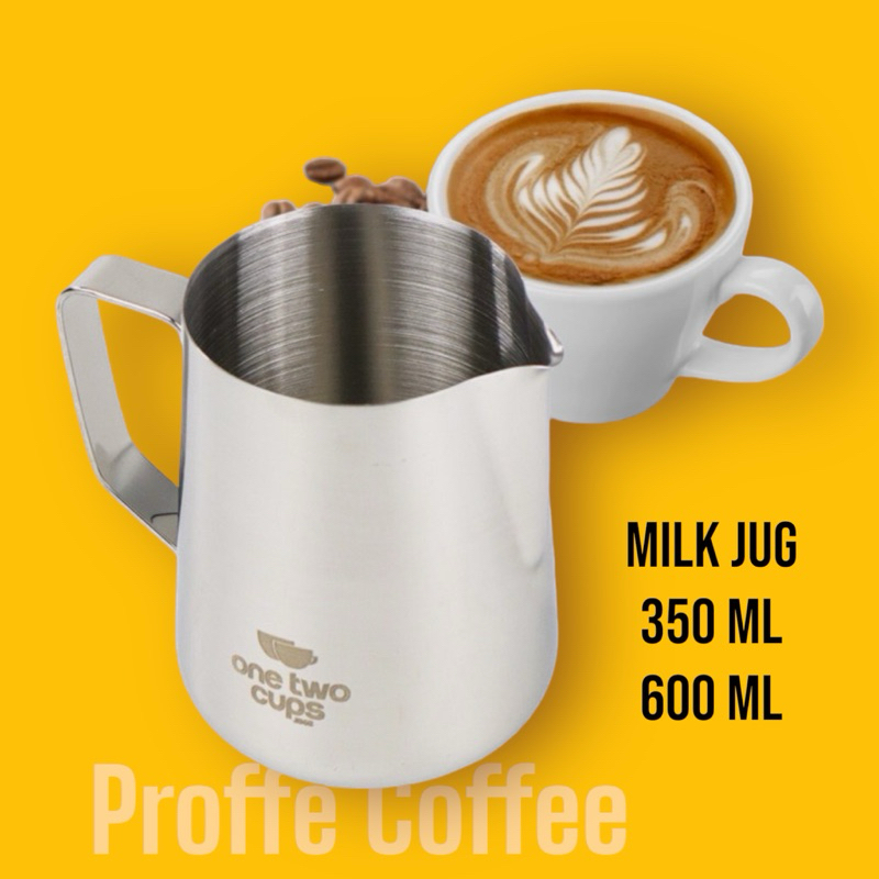 Jual Milk Jug 350ml 600ml Stainless Steel Good Quality Milk Pitcher Milk Frother Latte Art Jug 1076