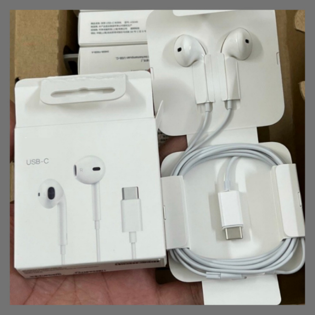 Jual Earphone Headset Type C for Ip 15 Series Shopee Indonesia