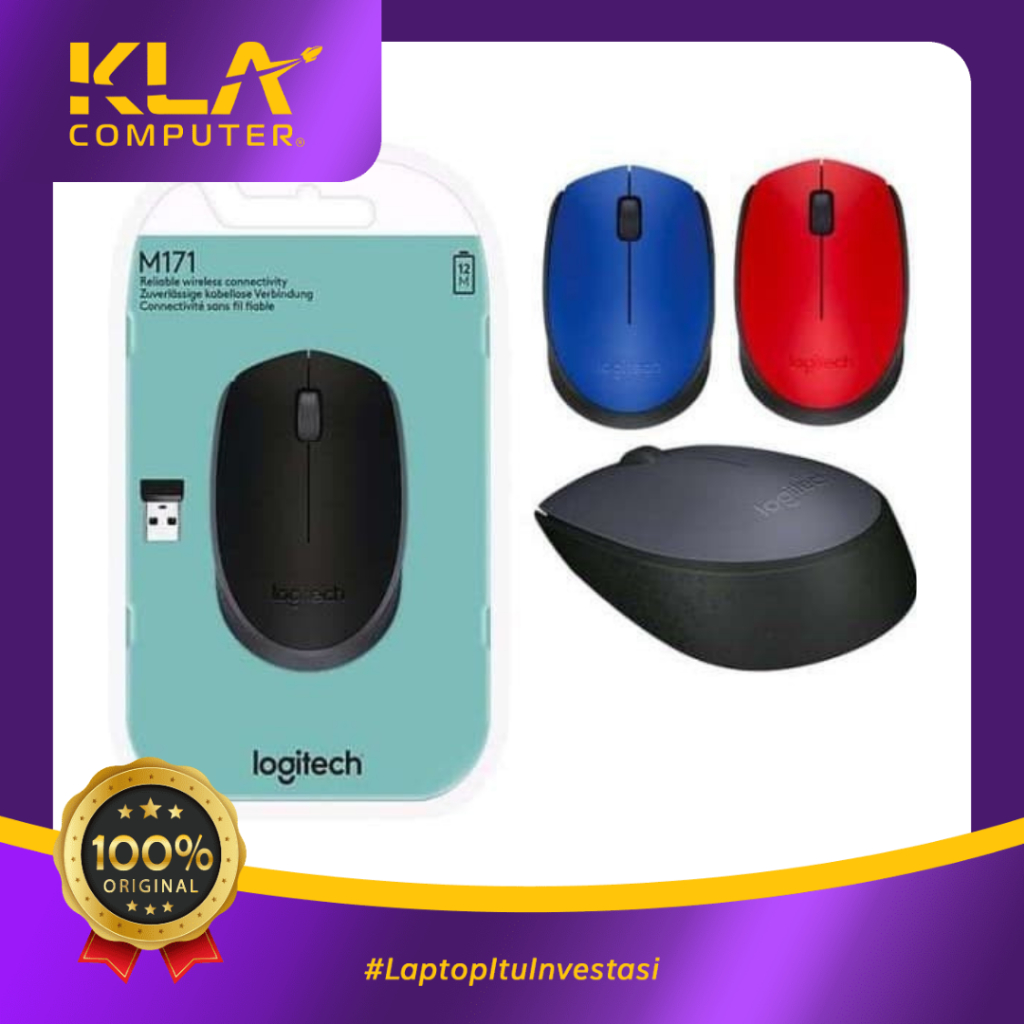 Jual Logitech m171 Wireless Mouse | Shopee Indonesia