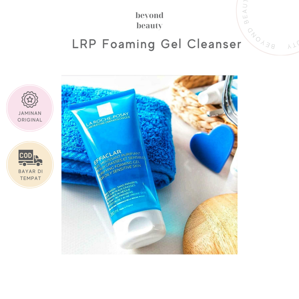 Jual LRP Effaclar Foaming Gel Cleanser 50ml / 200ml Shopee Indonesia