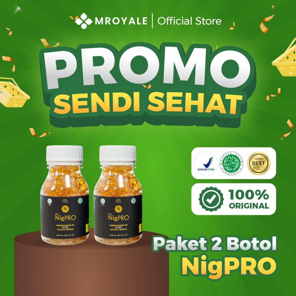 Jual PAKET 2 BOTOL NIGPRO - SOLUSI ALAMI ATASI NYERI SENDI, KESEMUTAN ...