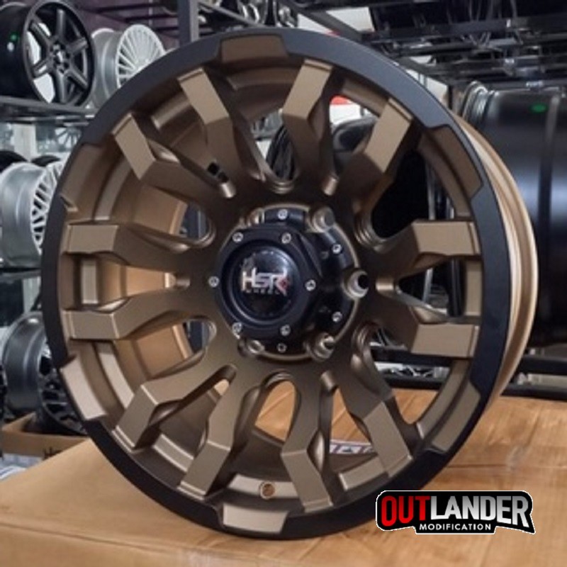 Jual Velg offroad hsr burneh r16 pcd 6x139,7 untuk pajero strada isuzu ...